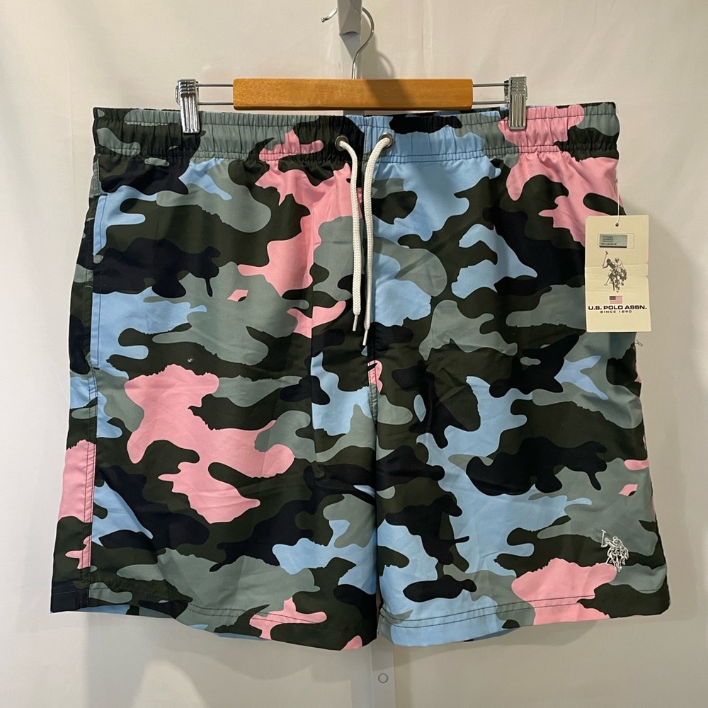 US Polo Assn Men's Swim Trunks Size 2XL- NWT